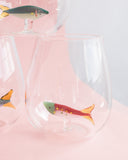 Copo em Vidro Borossilicato Peixe – 436 ml