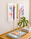 Conjunto de Castiçais Dourados Sphere - 3pçs