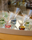 Conjunto de Taças de Sobremesa Vibrance – Transparente (4 peças)