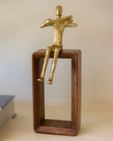 Escultura Decorativa Encanto Musical - 11x31cm