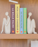 Aparadores de Livros em Polirresina Silhueta - 19x8cm
