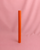 Vela Canelada Laranja - 25cm