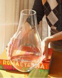 Vaso Decorativo em Murano Transparente 36cm - Nivara