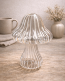 Vaso cogumelo Glass - 12x8cm