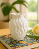 Vaso Design Ondulado - Cerâmica