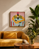 Quadro Decorativo em Canvas 42x42cm - Abraço