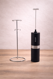 Mixer Elétrico p/ Bebidas - Com suporte - Aço inox e Plástico