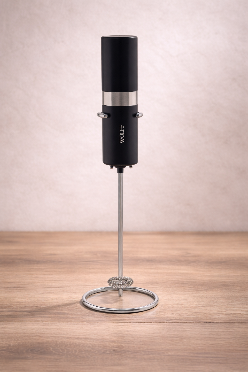 Mixer Elétrico p/ Bebidas - Com suporte - Aço inox e Plástico