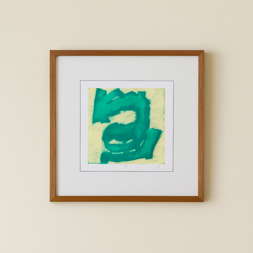 Quadro Formas Abstratas III - 38 x 38 cm