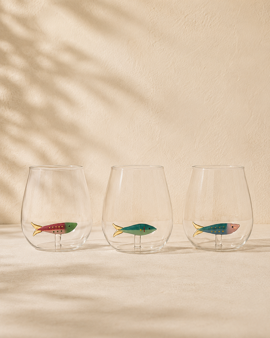 Copo em Vidro Borossilicato Peixe – 436 ml