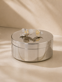 Caixa Decorativa Blossom Prata