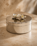 Caixa Decorativa Blossom Prata