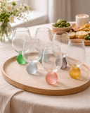 Conjunto de Copos em Vidro Color Mix c/ 6Pçs - 450ml