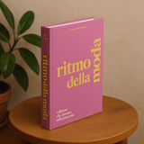 Caixa Livro em MDF Rosa e Amarelo - Ritmo della Moda 31,5X23X4cm