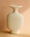 Vaso Decorativo Cerâmica Bege – 40,5 cm