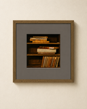 Quadro Decorativo Entre Livros - 33x33cm