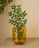 Vaso em Vidro Ambar