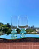 Taça Champagne Bubble Glass Verde 220ml