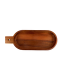 Travessa de Madeira Acácia - 33x13cm
