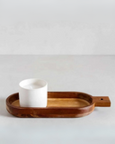 Travessa de Madeira Acácia - 33x13cm