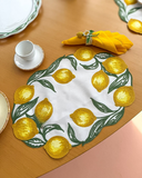 Jogo Americano Limoni Sole - 4pçs - 33x48cm