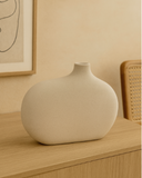 Vaso Decorativo Orgânico em Poliresina – Off White