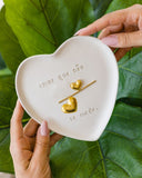 Peça Personalizada em Cerâmica - "Amor Que Não se Mede"