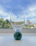 Dupla de Taças para Vinho Cristal & Mármore - 520ml