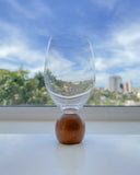 Dupla de Taças para Vinho Cristal & Acácia - 520ml