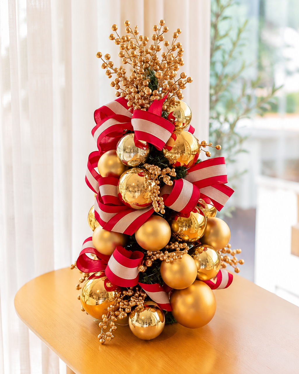 Árvore de Natal Golden Carousel – 60cm