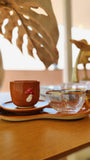 Bandeja Bruxelas com Ouro Amarelo Ocre - P