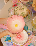 Bowl Decorativo Flor Cinerária - Rosa