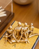 Escultura Golden Family III - 12cm
