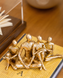 Escultura Golden Family III - 12cm