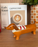 Porta-Jóias Decorativo Dachshund - 22 cm