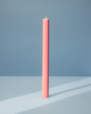 Vela Canelada Rosa Claro - 25cm