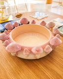 Centro de Mesa Cogumelos Rosé