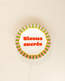 Prato de Sobremesa Bisous Sucrés – Vermelho