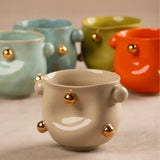 Vasinho Bruxelas com Ouro Alternado Nude