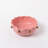 Bowl Bruxelas Rosa com Ouro