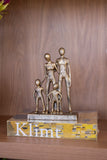 Escultura Golden Family II - 22cm
